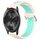 Per Garmin Vivomove Trend 20mm Cinturino in silicone sportivo traspirante traforato (rosa + anatra d'acqua) Per Garmin Vivomove Trend 20mm Cinturino in silicone sportivo traspirante traforato (rosa + anatra d'acqua)