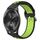 Per Garmin Vivomove Trend 20mm Cinturino in silicone sportivo traforato traspirante (nero + lime) Per Garmin Vivomove Trend 20mm Cinturino in silicone sportivo traforato traspirante (nero + lime)