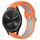 Per Garmin Vivomove Sport 20mm Cinturino in silicone sportivo traforato traspirante (arancione + grigio) Per Garmin Vivomove Sport 20mm Cinturino in silicone sportivo traforato traspirante (arancione + grigio)