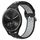 Per Garmin Vivomove Sport 20mm Cinturino sportivo in silicone traspirante traforato (nero + grigio) Per Garmin Vivomove Sport 20mm Cinturino sportivo in silicone traspirante traforato (nero + grigio)