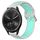 Per Garmin Vivomove Sport 20mm Cinturino sportivo in silicone traspirante traforato (grigio + anatra d'acqua) Per Garmin Vivomove Sport 20mm Cinturino sportivo in silicone traspirante traforato (grigio + anatra d'acqua)
