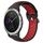 Per Garmin Vivoactive 3 Cinturino sportivo in silicone traspirante traforato da 20 mm (nero rosso) Per Garmin Vivoactive 3 Cinturino sportivo in silicone traspirante traforato da 20 mm (nero rosso)