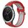 Per Garmin Vivoactive3 20mm Cinturino sportivo in silicone traspirante traforato (rosso + grigio) Per Garmin Vivoactive3 20mm Cinturino sportivo in silicone traspirante traforato (rosso + grigio)