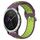 Per Garmin Vivoactive3 20mm Cinturino sportivo in silicone traspirante traforato (viola + lime) Per Garmin Vivoactive3 20mm Cinturino sportivo in silicone traspirante traforato (viola + lime)