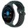 Per Garmin Vivoactive3 Music 20mm Cinturino in silicone sportivo traforato e traspirante (verde oliva + nero) Per Garmin Vivoactive3 Music 20mm Cinturino in silicone sportivo traforato e traspirante (verde oliva + nero)