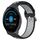 Per Garmin Vivoactive3 Music Cinturino sportivo in silicone traspirante traforato da 20 mm (nero + grigio) Per Garmin Vivoactive3 Music Cinturino sportivo in silicone traspirante traforato da 20 mm (nero + grigio)