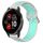 Per Garmin Venu 2 Plus 20mm Cinturino sportivo in silicone traspirante traforato (grigio + anatra d'acqua) Per Garmin Venu 2 Plus 20mm Cinturino sportivo in silicone traspirante traforato (grigio + anatra d'acqua)