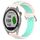 Per Garmin Approach S40 Cinturino sportivo in silicone traspirante traforato da 20 mm (rosa + anatra d'acqua) Per Garmin Approach S40 Cinturino sportivo in silicone traspirante traforato da 20 mm (rosa + anatra d'acqua)