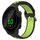 Per Garmin Forerunner 158 20mm Cinturino sportivo in silicone traspirante traforato (nero + lime) Per Garmin Forerunner 158 20mm Cinturino sportivo in silicone traspirante traforato (nero + lime)