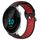 Per Garmin Forerunner 55 20mm Cinturino sportivo in silicone traspirante traforato (nero + rosso) Per Garmin Forerunner 55 20mm Cinturino sportivo in silicone traspirante traforato (nero + rosso)
