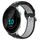 Per Garmin Forerunner 55 Cinturino per orologio sportivo in silicone traspirante traforato da 20 mm (nero + grigio) Per Garmin Forerunner 55 Cinturino per orologio sportivo in silicone traspirante traforato da 20 mm (nero + grigio)
