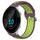 Per Garmin Forerunner 55 20mm Cinturino in silicone sportivo traforato traspirante (viola + lime) Per Garmin Forerunner 55 20mm Cinturino in silicone sportivo traforato traspirante (viola + lime)