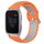 Per Garmin Venu SQ 20mm Cinturino sportivo in silicone traspirante traforato (arancione + grigio) Per Garmin Venu SQ 20mm Cinturino sportivo in silicone traspirante traforato (arancione + grigio)
