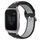 Per Garmin Venu SQ 20mm Cinturino sportivo in silicone traspirante traforato (nero + grigio) Per Garmin Venu SQ 20mm Cinturino sportivo in silicone traspirante traforato (nero + grigio)