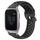 Per Garmin Venu SQ 20mm Cinturino sportivo in silicone traspirante traforato (nero) Per Garmin Venu SQ 20mm Cinturino sportivo in silicone traspirante traforato (nero)
