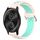 Per Garmin VivoMove Style 20mm Cinturino sportivo in silicone traspirante traforato (rosa + anatra d'acqua) Per Garmin VivoMove Style 20mm Cinturino sportivo in silicone traspirante traforato (rosa + anatra d'acqua)