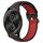 Per Garmin VivoMove Style 20mm Cinturino in silicone sportivo traforato traspirante (nero + rosso) Per Garmin VivoMove Style 20mm Cinturino in silicone sportivo traforato traspirante (nero + rosso)