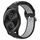 Per Garmin VivoMove Style 20mm Cinturino in silicone sportivo traforato traspirante (nero + grigio) Per Garmin VivoMove Style 20mm Cinturino in silicone sportivo traforato traspirante (nero + grigio)
