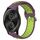 Per Garmin VivoMove Style 20mm Cinturino in silicone sportivo traforato e traspirante (viola + lime) Per Garmin VivoMove Style 20mm Cinturino in silicone sportivo traforato e traspirante (viola + lime)