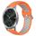 Per Garmin VivoMove Luxe 20mm Cinturino in silicone sportivo traforato traspirante (arancione + grigio) Per Garmin VivoMove Luxe 20mm Cinturino in silicone sportivo traforato traspirante (arancione + grigio)