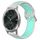 Per Garmin VivoMove Luxe 20mm Cinturino in silicone sportivo traforato traspirante (grigio + anatra d'acqua)