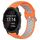 Per Garmin Forerunner 245 Music 20mm Cinturino in silicone sportivo traforato traspirante (arancione + grigio) Per Garmin Forerunner 245 Music 20mm Cinturino in silicone sportivo traforato traspirante (arancione + grigio)