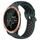Per Garmin Forerunner 645 Music Cinturino sportivo in silicone traspirante perforato da 20 mm (verde oliva + nero) Per Garmin Forerunner 645 Music Cinturino sportivo in silicone traspirante perforato da 20 mm (verde oliva + nero)