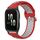 Per Garmin Forerunner Sq2 20mm Cinturino sportivo in silicone traspirante traforato (rosso + grigio)