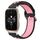 Per Garmin Forerunner Sq2 Music 20mm Cinturino in silicone sportivo traforato traspirante (nero + rosa) Per Garmin Forerunner Sq2 Music 20mm Cinturino in silicone sportivo traforato traspirante (nero + rosa)