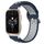 Per Garmin Forerunner Sq2 Music Cinturino sportivo in silicone traspirante perforato da 20 mm (blu notte + grigio) Per Garmin Forerunner Sq2 Music Cinturino sportivo in silicone traspirante perforato da 20 mm (blu notte + grigio)