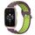 Per Garmin Forerunner Sq2 Music Cinturino per orologio sportivo in silicone traforato traspirante da 20 mm (viola + lime)
