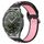 Per Huawei Watch GT3 SE 22mm Cinturino in silicone sportivo traforato traspirante (nero + rosa) Per Huawei Watch GT3 SE 22mm Cinturino in silicone sportivo traforato traspirante (nero + rosa)