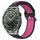 Per Huawei Watch GT3 SE 22mm Cinturino in silicone sportivo traforato traspirante (nero + rosa rossa) Per Huawei Watch GT3 SE 22mm Cinturino in silicone sportivo traforato traspirante (nero + rosa rossa)