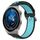 Per Huawei Watch GT3 Pro 46mm 22mm Cinturino sportivo in silicone traspirante traforato (nero + blu) Per Huawei Watch GT3 Pro 46mm 22mm Cinturino sportivo in silicone traspirante traforato (nero + blu)