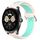Per Huawei Watch Buds 22mm Cinturino in silicone sportivo traforato traspirante (rosa + anatra d'acqua) Per Huawei Watch Buds 22mm Cinturino in silicone sportivo traforato traspirante (rosa + anatra d'acqua)