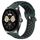 Per Huawei Watch Buds 22mm Cinturino in silicone sportivo traforato traspirante (verde oliva + nero) Per Huawei Watch Buds 22mm Cinturino in silicone sportivo traforato traspirante (verde oliva + nero)