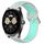 Per Huawei Watch Buds 22mm Cinturino in silicone sportivo traforato traspirante (grigio + anatra d'acqua) Per Huawei Watch Buds 22mm Cinturino in silicone sportivo traforato traspirante (grigio + anatra d'acqua)