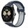 Per Huawei Watch Buds 22mm Cinturino in silicone sportivo traforato traspirante (blu notte + grigio) Per Huawei Watch Buds 22mm Cinturino in silicone sportivo traforato traspirante (blu notte + grigio)