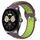 Per Huawei Watch Buds 22mm Cinturino in silicone sportivo traforato traspirante (viola + lime) Per Huawei Watch Buds 22mm Cinturino in silicone sportivo traforato traspirante (viola + lime)