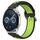 Per Huawei Watch GT3 46mm 22mm Cinturino in silicone sportivo traforato traspirante (nero + lime) Per Huawei Watch GT3 46mm 22mm Cinturino in silicone sportivo traforato traspirante (nero + lime)