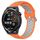 Per Huawei Watch GT Runner 22mm Cinturino in silicone sportivo traforato traspirante (arancione + grigio) Per Huawei Watch GT Runner 22mm Cinturino in silicone sportivo traforato traspirante (arancione + grigio)