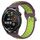 Per Huawei Watch GT Runner 22mm Cinturino in silicone sportivo traforato e traspirante (viola + lime) Per Huawei Watch GT Runner 22mm Cinturino in silicone sportivo traforato e traspirante (viola + lime)