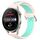 Per Huawei Watch 3 Pro 22mm Cinturino in silicone sportivo traspirante traforato (rosa + anatra d'acqua) Per Huawei Watch 3 Pro 22mm Cinturino in silicone sportivo traspirante traforato (rosa + anatra d'acqua)
