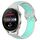 Per Huawei Watch 3 Pro 22mm Cinturino in silicone sportivo traforato traspirante (grigio + anatra d'acqua) Per Huawei Watch 3 Pro 22mm Cinturino in silicone sportivo traforato traspirante (grigio + anatra d'acqua)