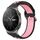 Per Huawei GT2 Pro 22mm Cinturino in silicone sportivo traspirante traforato (nero + rosa) Per Huawei GT2 Pro 22mm Cinturino in silicone sportivo traspirante traforato (nero + rosa)