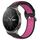 Per Huawei GT2 Pro 22mm Cinturino in silicone sportivo traspirante traforato (nero + rosa rossa) Per Huawei GT2 Pro 22mm Cinturino in silicone sportivo traspirante traforato (nero + rosa rossa)