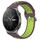 Per Huawei GT2 Pro 22mm Cinturino in silicone sportivo traspirante traforato (viola + lime) Per Huawei GT2 Pro 22mm Cinturino in silicone sportivo traspirante traforato (viola + lime)