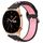 For Honor Watch GS 3 22mm Cinturino in silicone sportivo traforato traspirante (nero + rosa) For Honor Watch GS 3 22mm Cinturino in silicone sportivo traforato traspirante (nero + rosa)