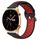 For Honor Watch GS 3 22mm Cinturino in silicone sportivo traforato traspirante (nero + rosso) For Honor Watch GS 3 22mm Cinturino in silicone sportivo traforato traspirante (nero + rosso)