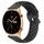 For Honor Watch GS 3 22mm Cinturino in silicone sportivo traforato traspirante (nero) For Honor Watch GS 3 22mm Cinturino in silicone sportivo traforato traspirante (nero)